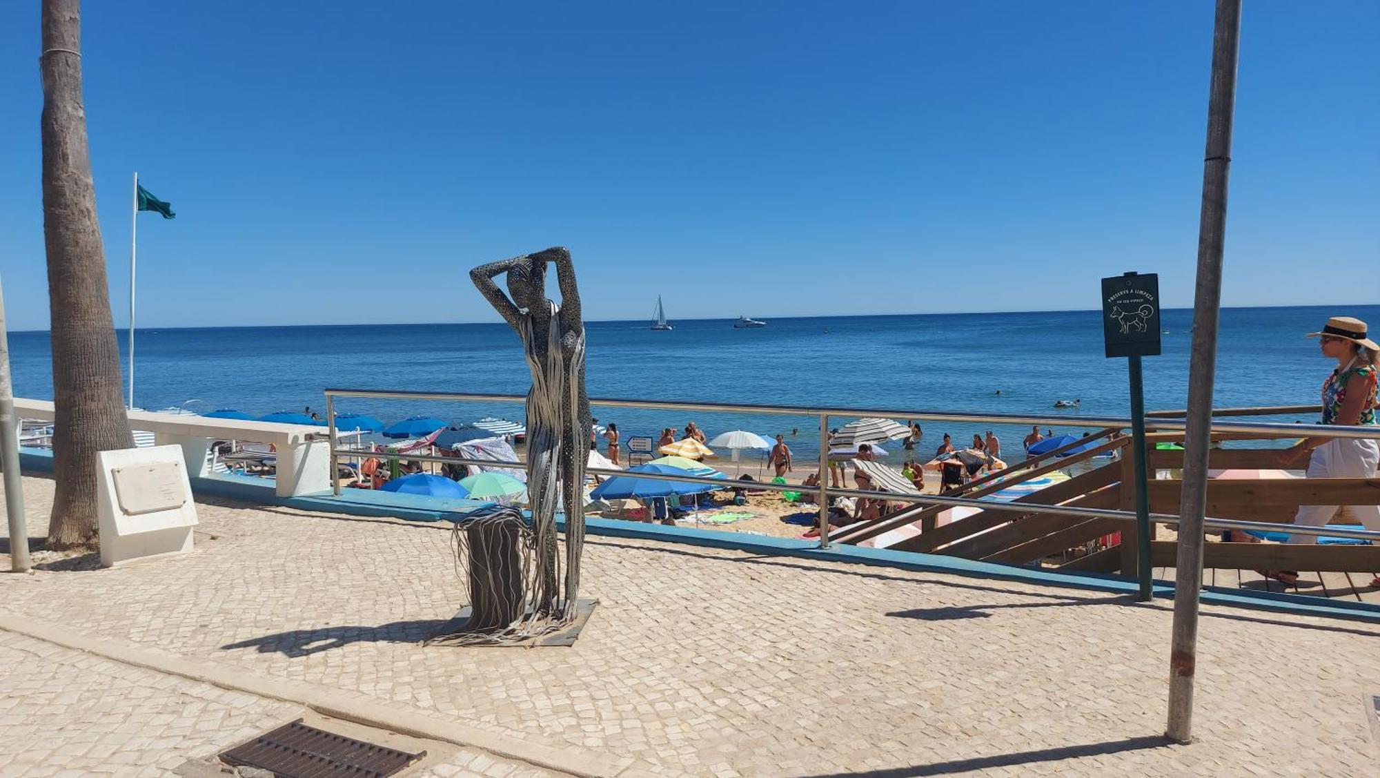 Appartement Olhos Do Mar à Albufeira Extérieur photo